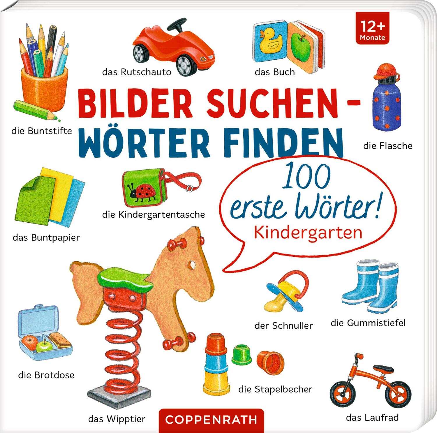 Cover: 9783649645504 | 100 erste Wörter! | Kindergarten | Sybille Brauer | Buch | 16 S.