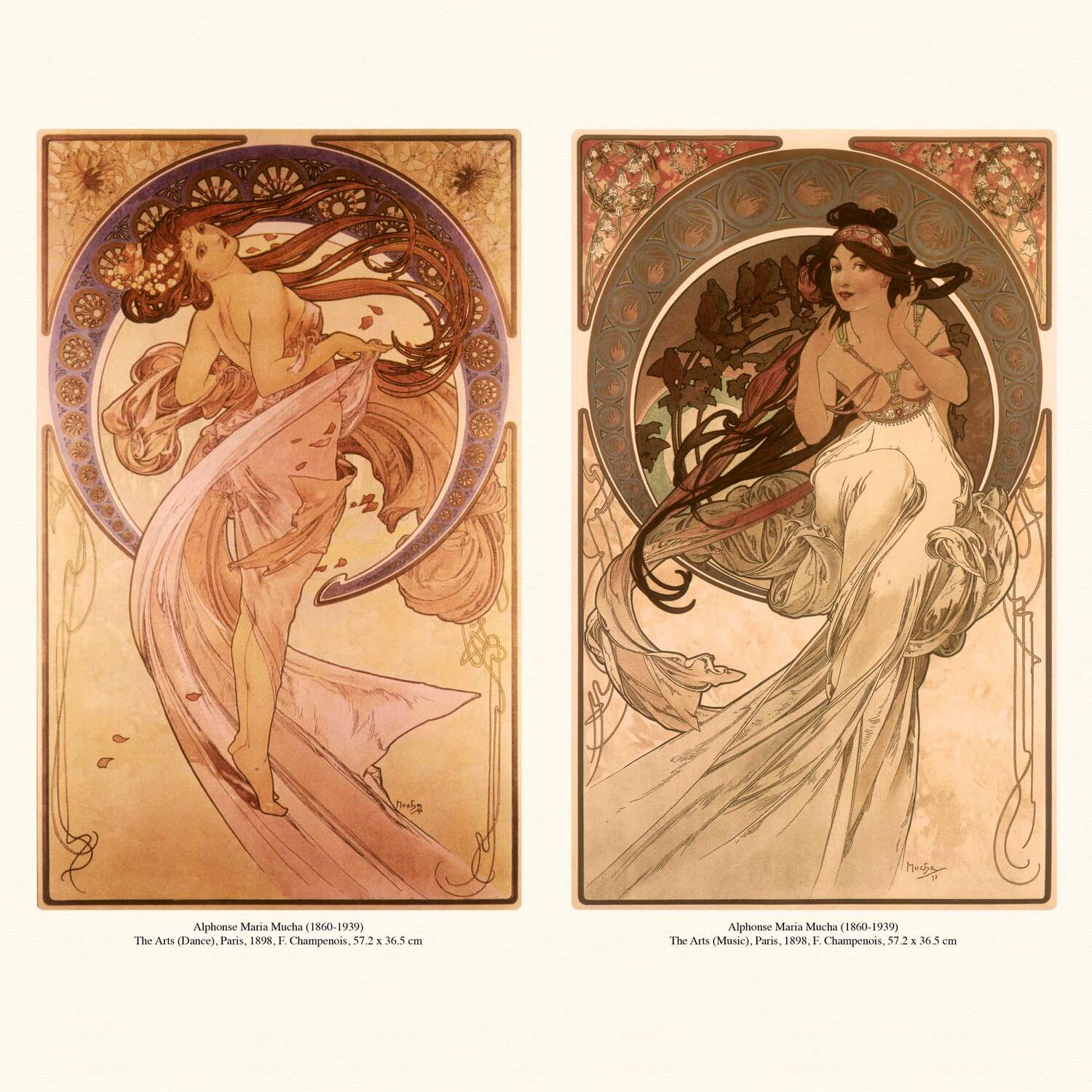 Bild: 9783959294393 | Alphonse Mucha 2025 | Kalender 2025 | Kalender | Tushita Fine Arts