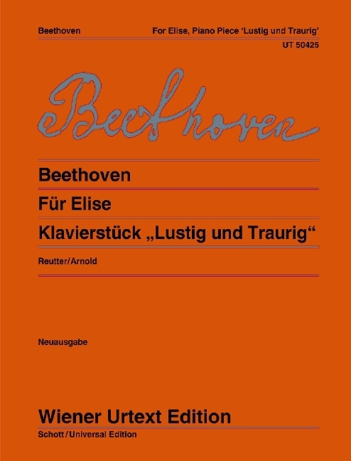 Cover: 9783850557979 | "Für Elise" und Klavierstück "Lustig - Traurig" | Jochen Reutter