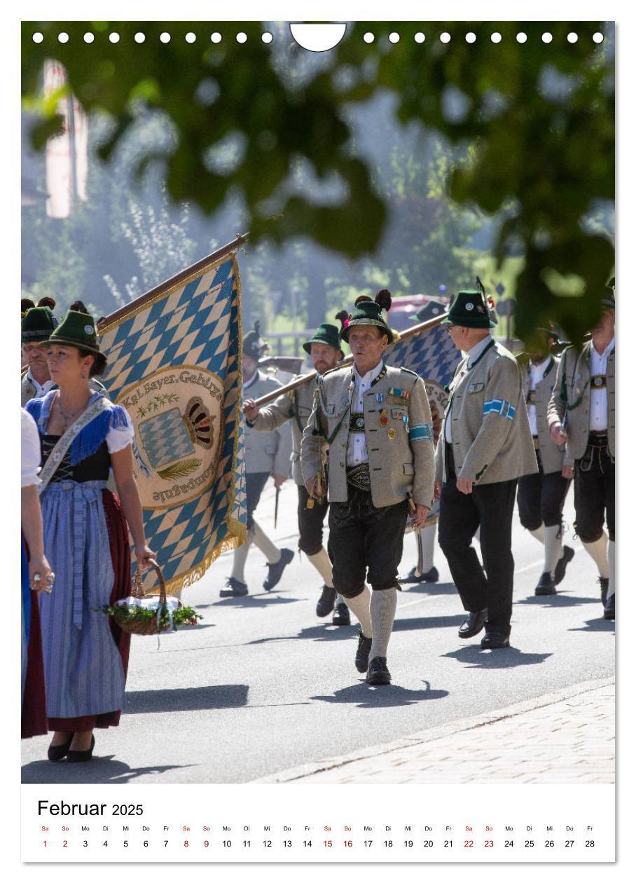 Bild: 9783435971770 | Bayerische Gebirgsschützen (Wandkalender 2025 DIN A4 hoch),...