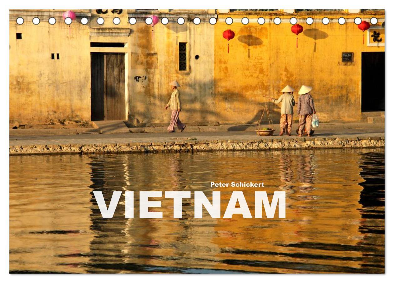 Cover: 9783435785445 | Vietnam (Tischkalender 2025 DIN A5 quer), CALVENDO Monatskalender