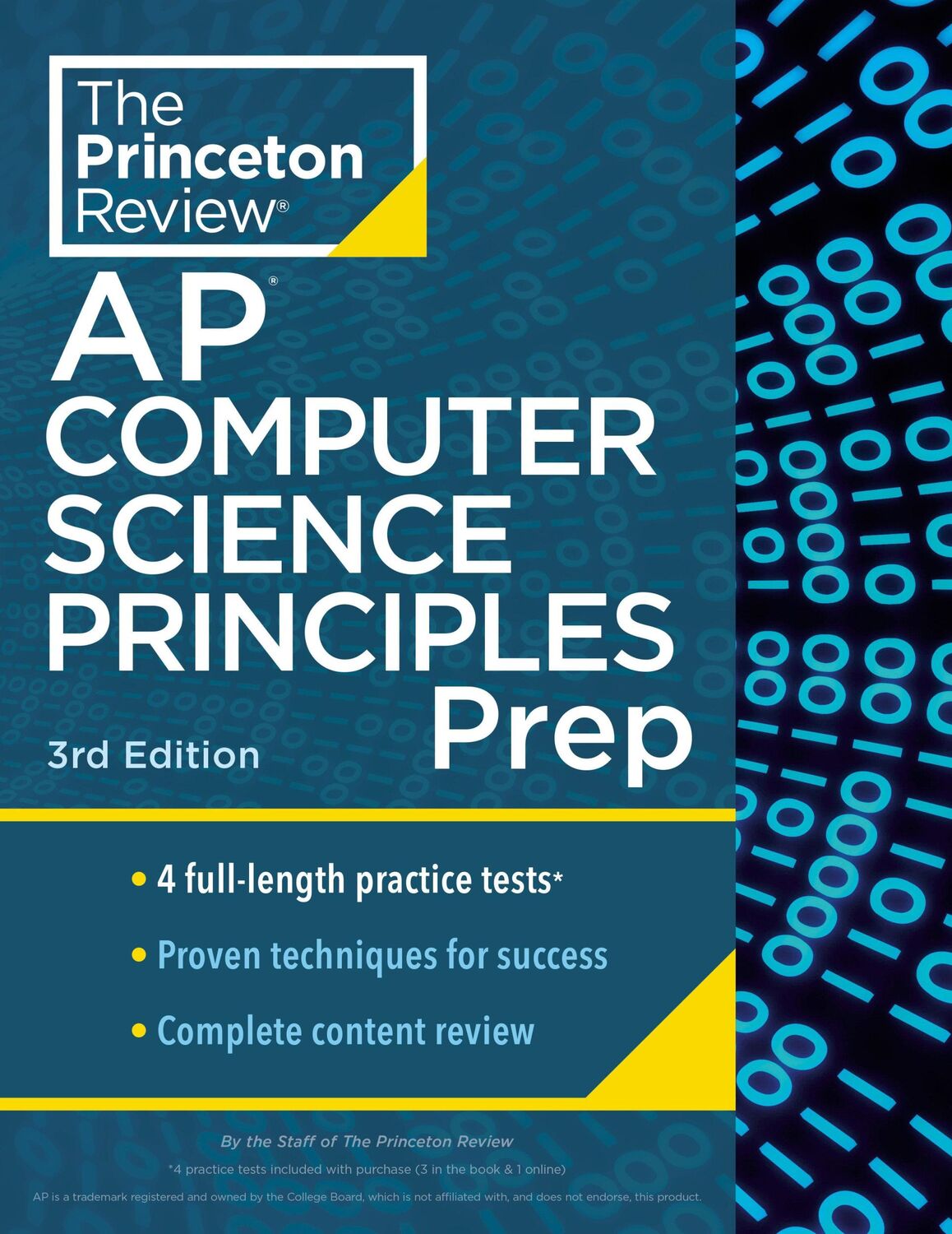 Cover: 9780593516782 | Princeton Review AP Computer Science Principles Prep, 3rd Edition