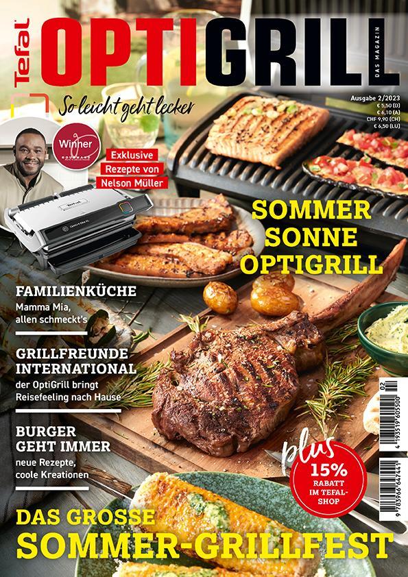 Cover: 9783966647441 | OptiGrill Magazin: So leicht geht lecker. Das grosse...