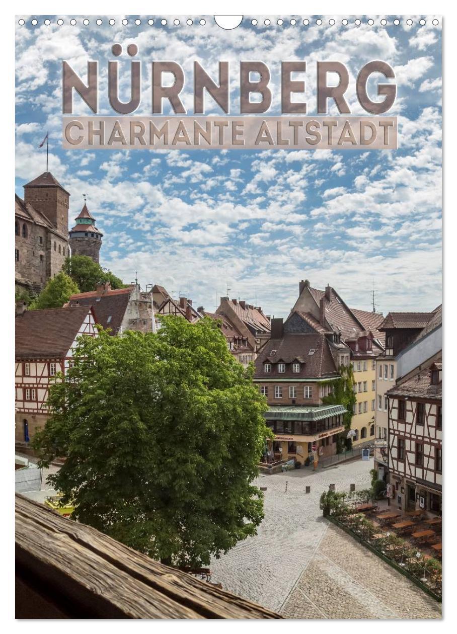 Cover: 9783457036013 | NÜRNBERG Charmante Altstadt (Wandkalender 2025 DIN A3 hoch),...