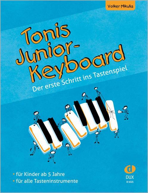 Cover: 9783868492347 | Tonis Junior-Keyboard | Der erste Schritt ins Tastenspiel | Mikulla