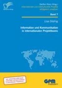 Cover: 9783842861107 | Information und Kommunikation in internationalen Projektteams | Döding