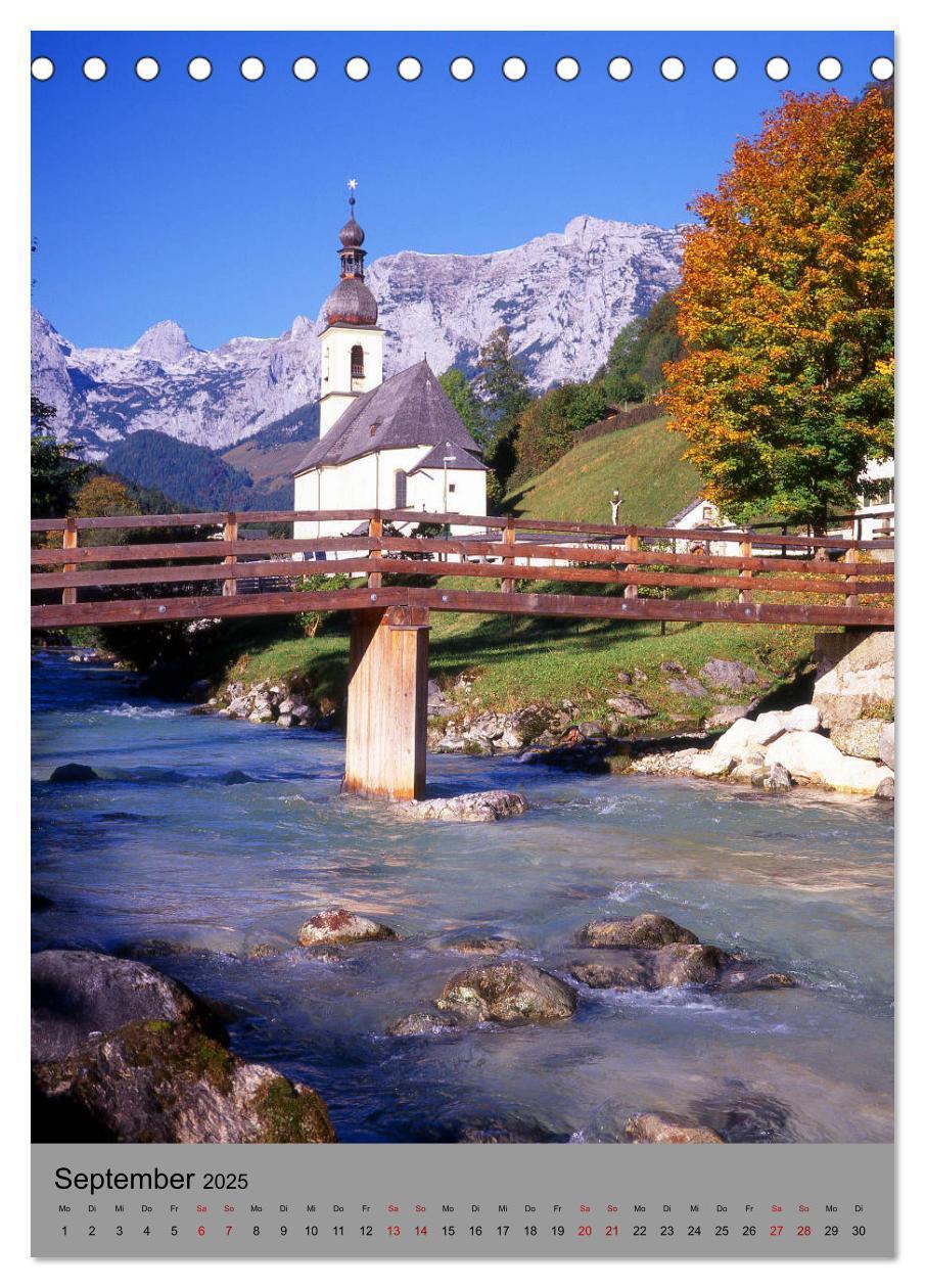 Bild: 9783435987221 | Wunderschönes Berchtesgadener Land (Tischkalender 2025 DIN A5...