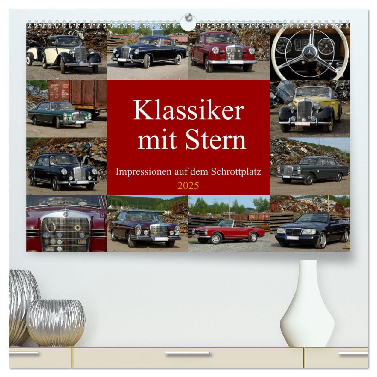 Cover: 9783435244805 | Klassiker mit Stern (hochwertiger Premium Wandkalender 2025 DIN A2...