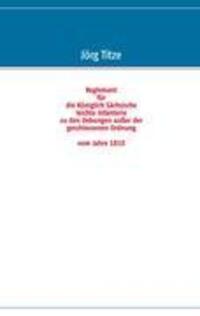 Cover: 9783844805444 | Reglement für die Königlich Sächsische leichte Infanterie zu den...