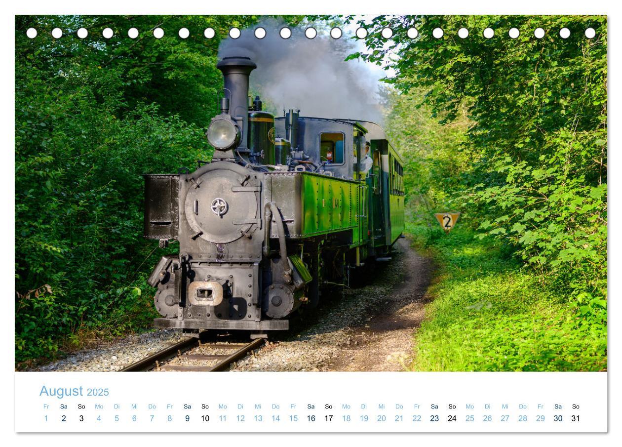 Bild: 9783435020652 | Steyrtalbahn (Tischkalender 2025 DIN A5 quer), CALVENDO Monatskalender