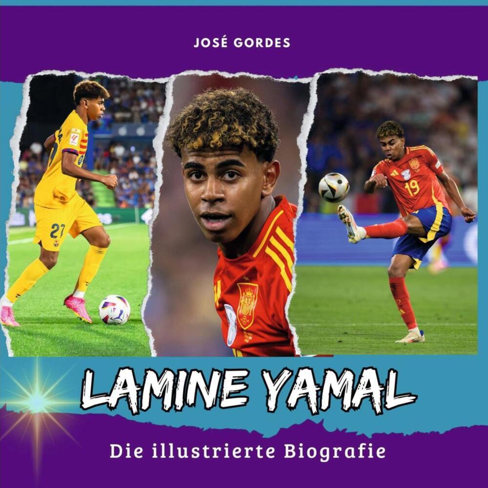 Cover: 9783750568709 | Lamine Yamal | Die illustrierte Biografie | José Gordes | Taschenbuch