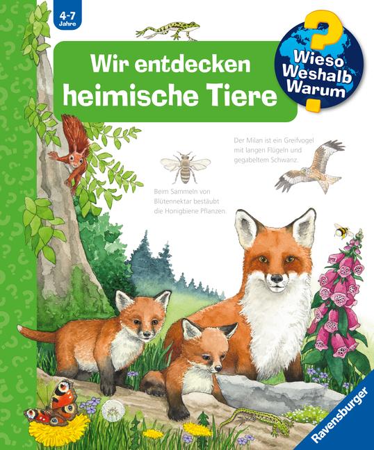 Cover: 9783473329489 | Wieso? Weshalb? Warum?, Band 71: Wir entdecken heimische Tiere | Buch