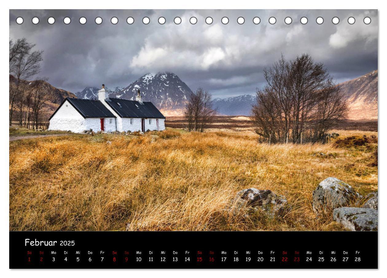 Bild: 9783435298792 | Schottland zum Verlieben (Tischkalender 2025 DIN A5 quer), CALVENDO...