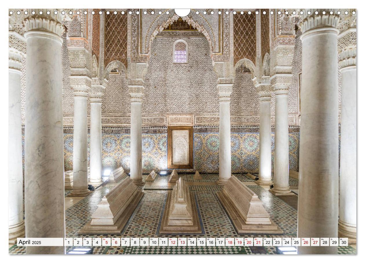 Bild: 9783435329588 | Marokko - Marrakesch (Wandkalender 2025 DIN A3 quer), CALVENDO...