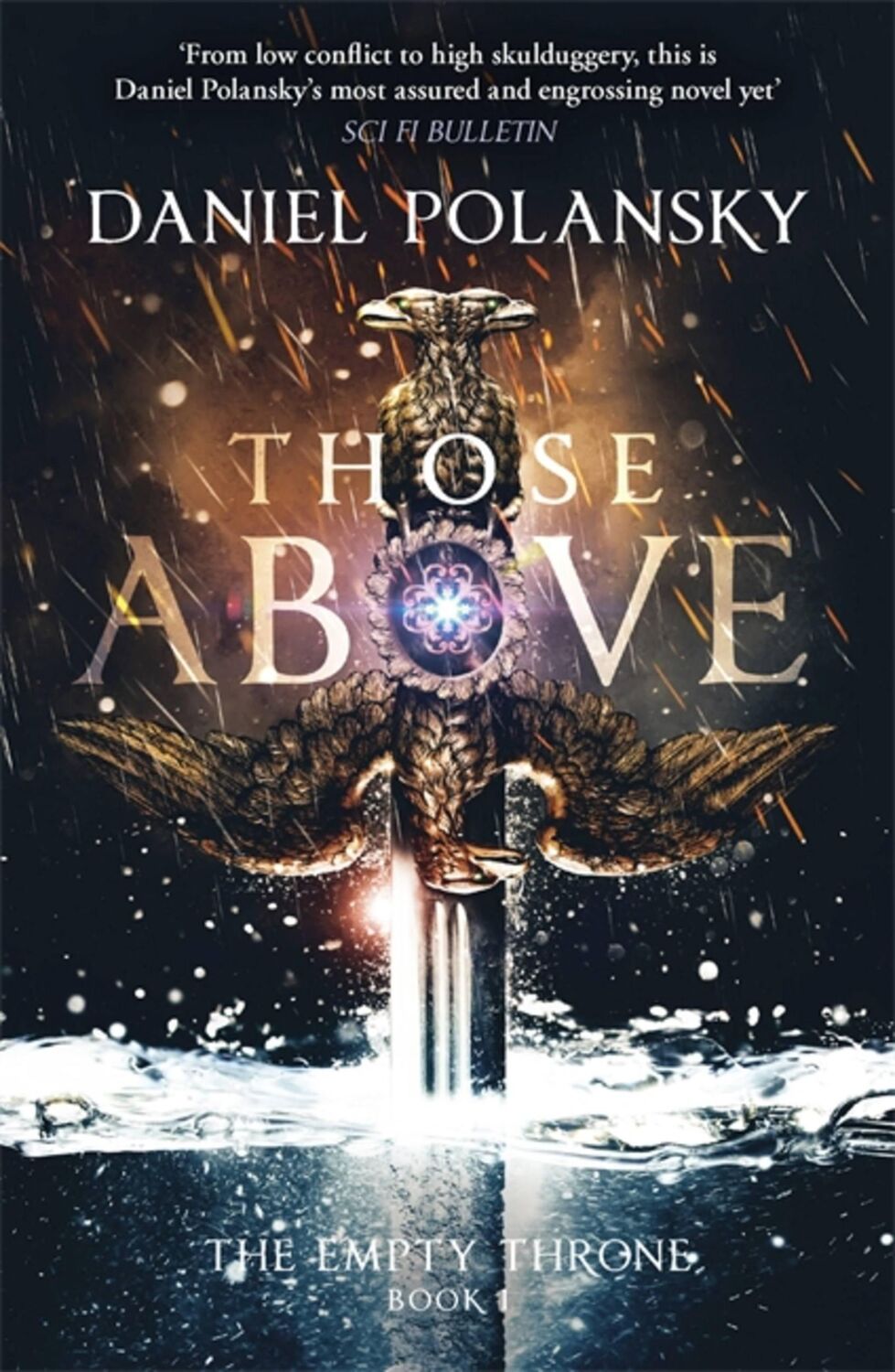 Cover: 9781444779912 | Those Above: The Empty Throne Book 1 | An epic fantasy adventure