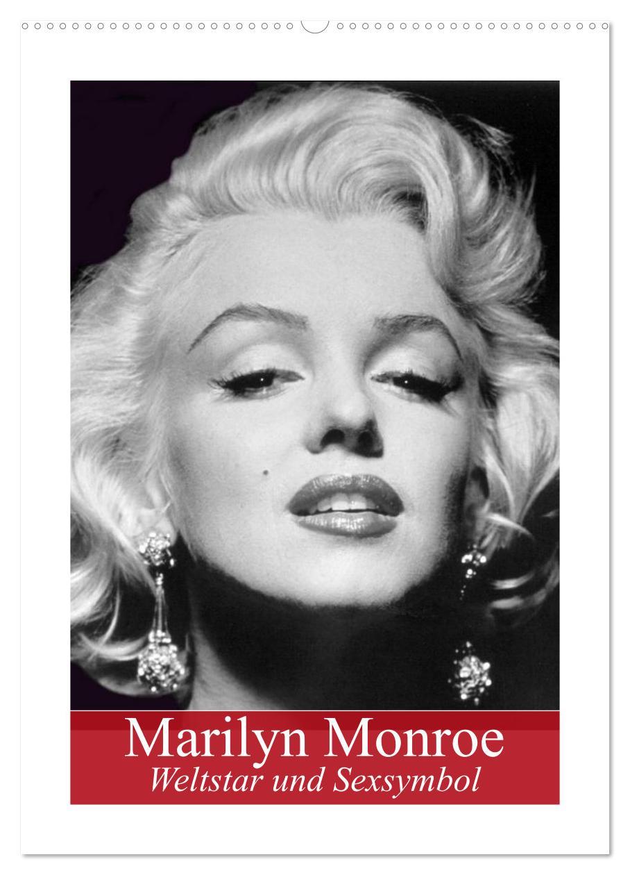 Cover: 9783457036716 | Marilyn Monroe. Weltstar und Sexsymbol (Wandkalender 2025 DIN A2...