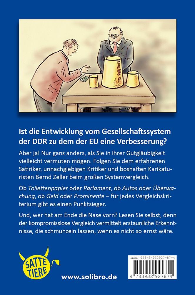 Rückseite: 9783932927874 | Hat sich die Wende überhaupt gelohnt? | Der große Vergleich DDR - EU