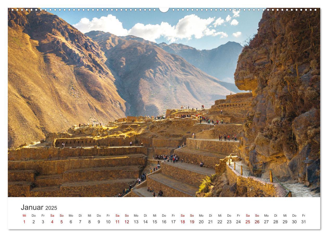 Bild: 9783383785818 | Geheimnisvolles Peru (Wandkalender 2025 DIN A2 quer), CALVENDO...