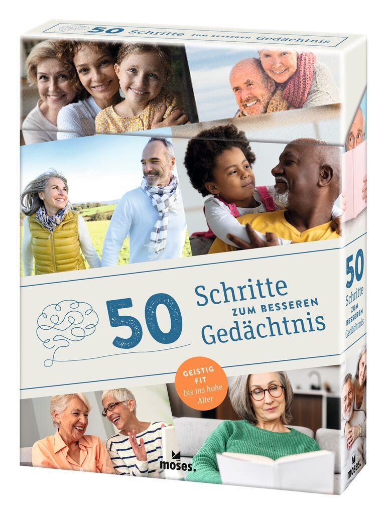 Cover: 9783964552686 | 50 Schritte zum besseren Gedächtnis | Geistig fit bis ins hohe Alter