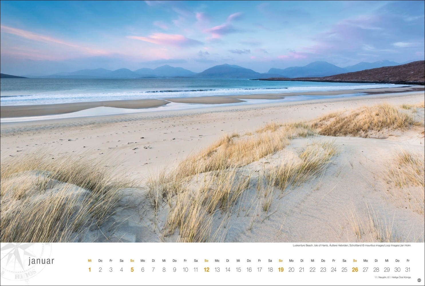 Bild: 9783756404902 | Schottland Globetrotter Kalender 2025 - Von wilden Küsten, Seen und...