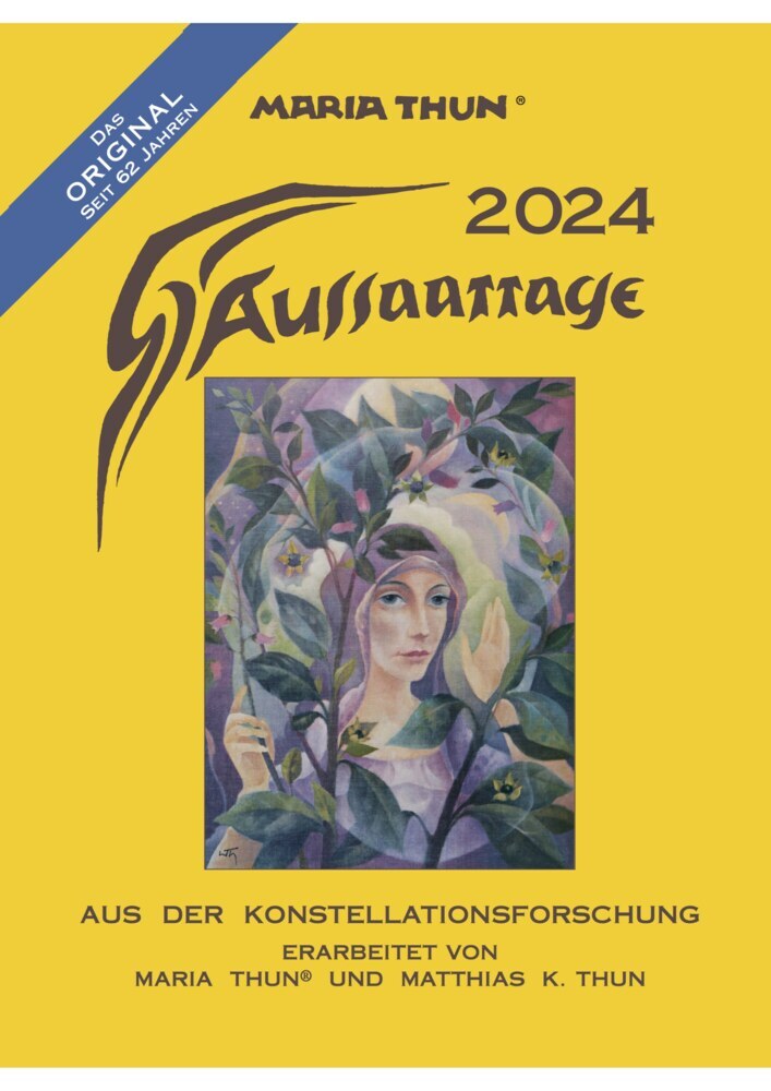 Cover: 9783928636780 | Aussaattage 2024 Maria Thun Wandkalender | Matthias K. Thun | Buch