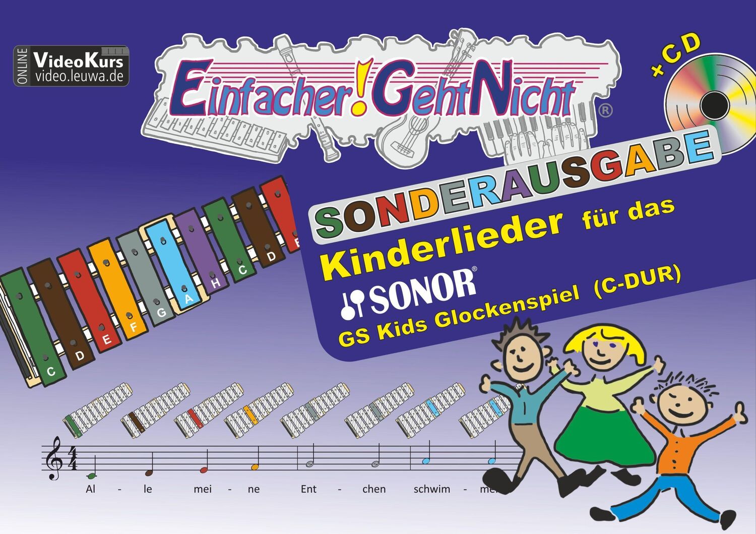 Cover: 9783940533432 | Einfacher!-Geht-Nicht: Kinderlieder für das SONOR GS Kinder...