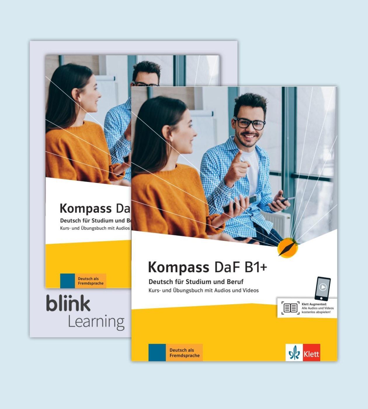 Cover: 9783126700214 | Kompass DaF B1+ - Media Bundle BlinkLearning | Birgit Braun (u. a.)