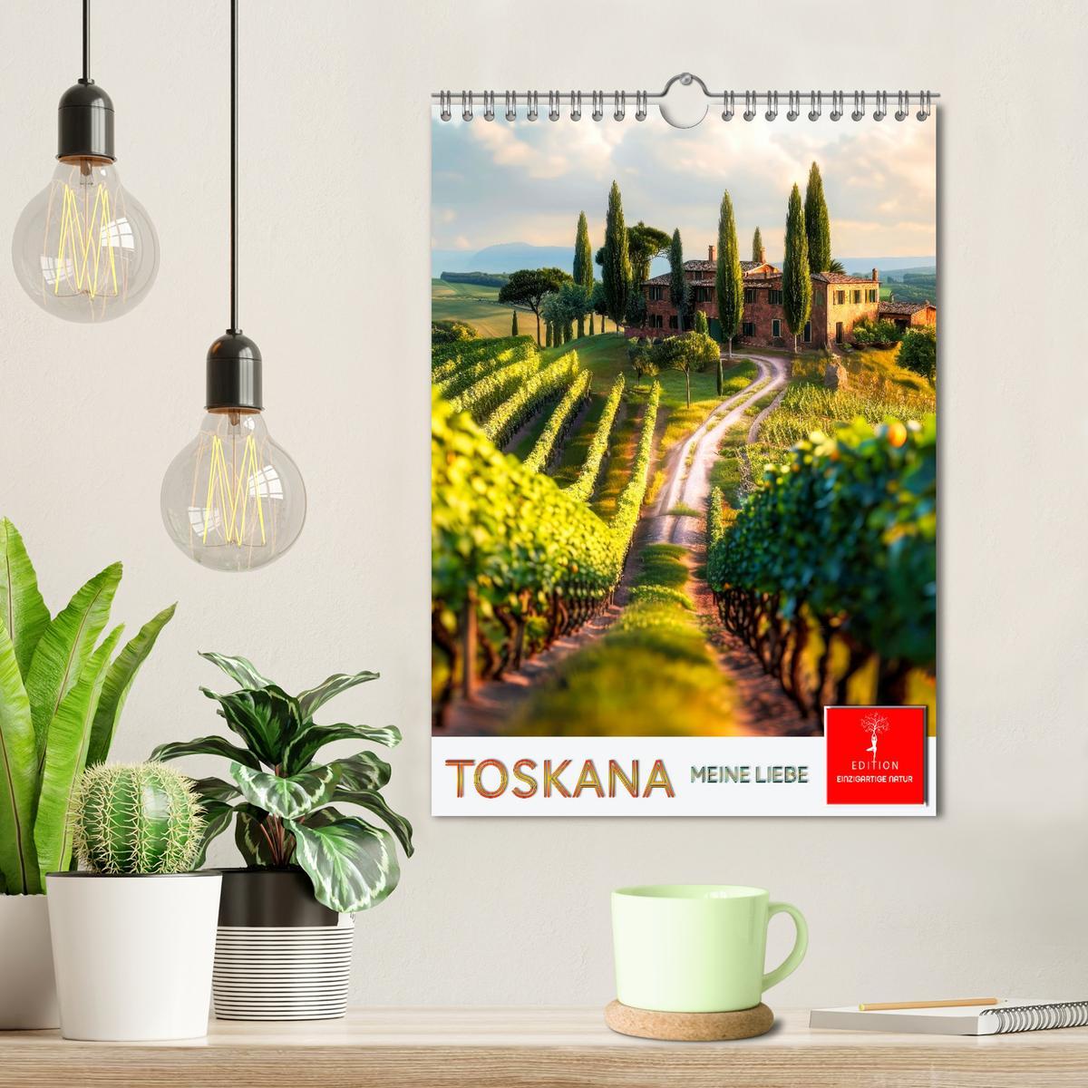 Bild: 9783457140772 | Toskana meine Liebe (Wandkalender 2025 DIN A4 hoch), CALVENDO...