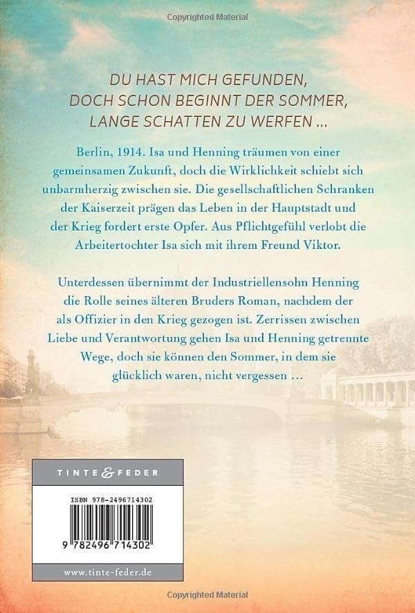 Rückseite: 9782496714302 | Der Schatten eines Sommers | Margit Steinborn | Taschenbuch | 398 S.