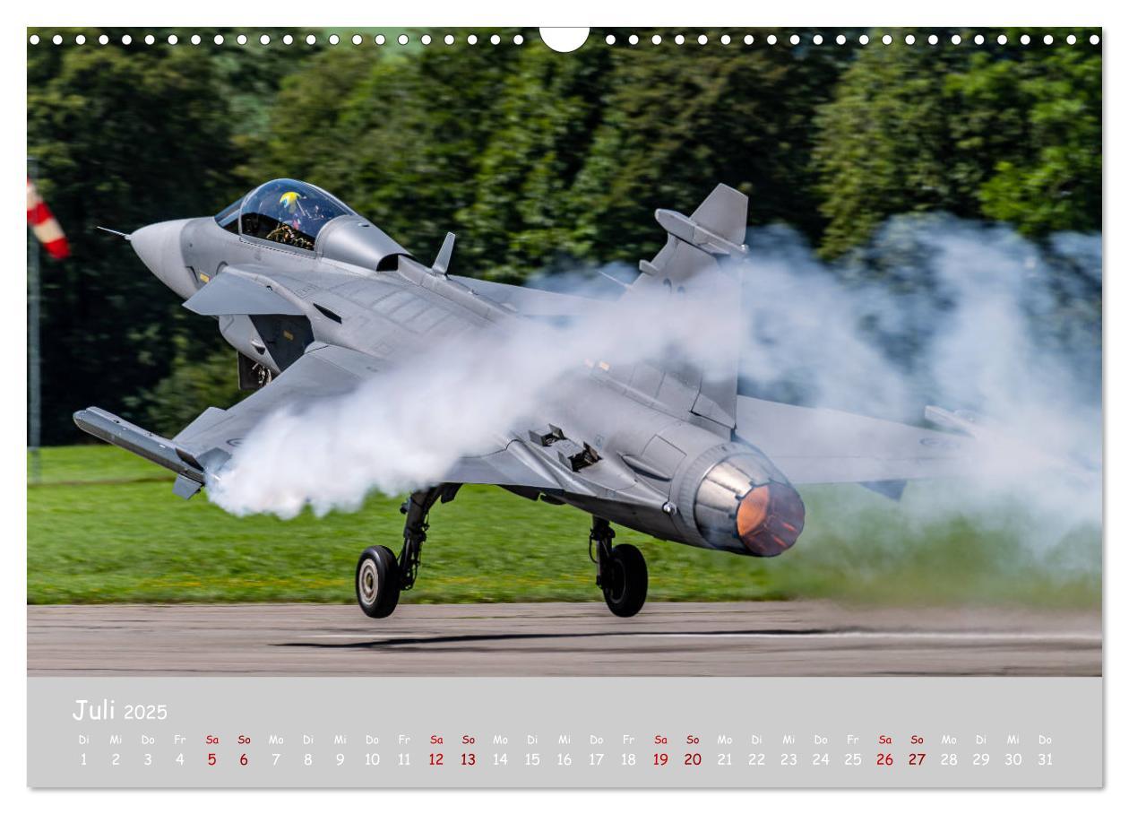 Bild: 9783435160068 | Saab Airpower (Wandkalender 2025 DIN A3 quer), CALVENDO Monatskalender