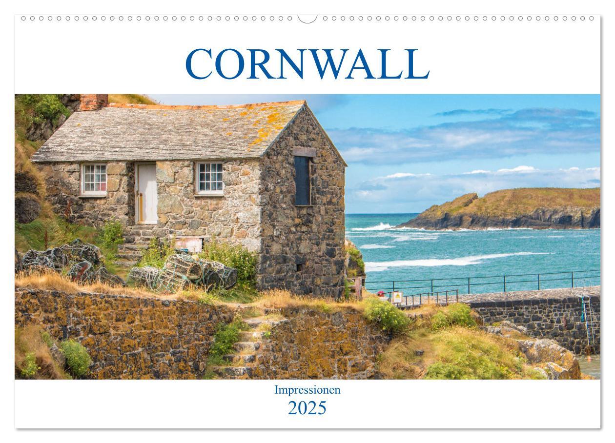 Cover: 9783435291441 | Cornwall Impressionen (Wandkalender 2025 DIN A2 quer), CALVENDO...