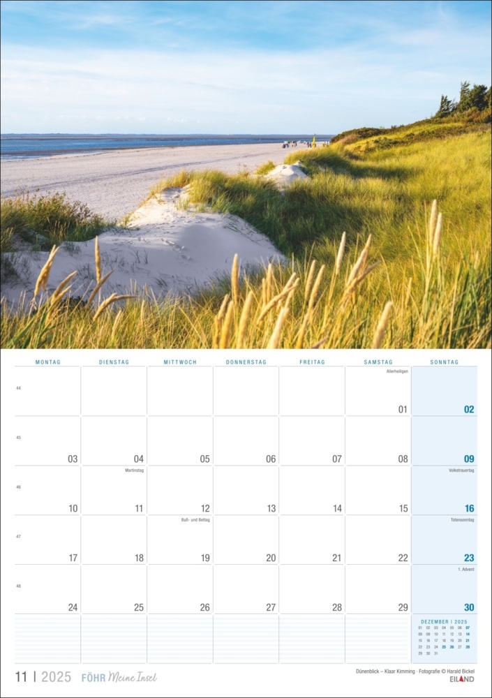 Bild: 9783964023452 | Föhr ...meine Insel Kalender 2025 | Kalender | 13 S. | Deutsch | 2025