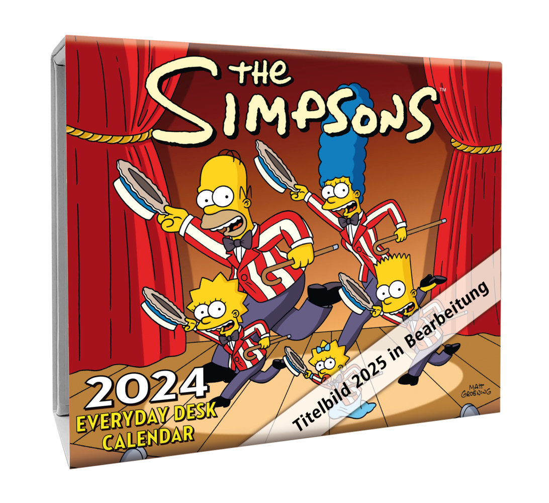 Cover: 9781835271865 | The Simpsons 2025 | Original Danilo-Tagesabreißkalender [Kalendar]