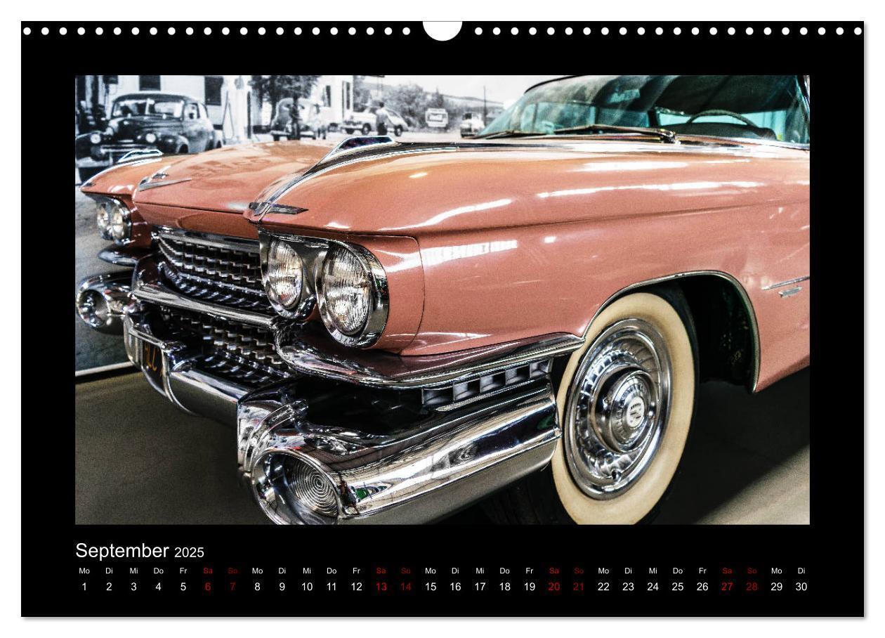 Bild: 9783435430161 | Retro Cars (Wandkalender 2025 DIN A3 quer), CALVENDO Monatskalender