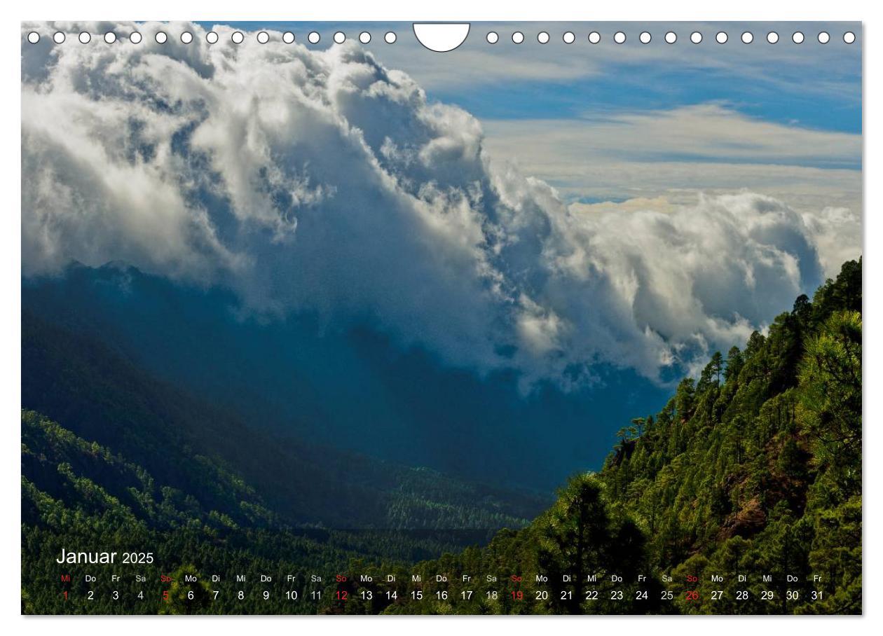 Bild: 9783435741212 | La Palma (Wandkalender 2025 DIN A4 quer), CALVENDO Monatskalender