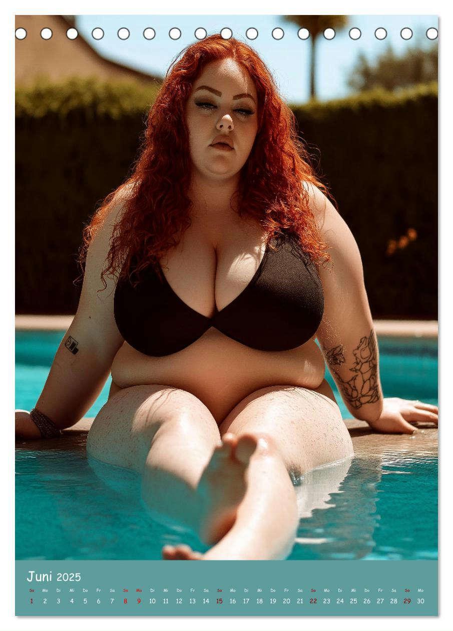 Bild: 9783457217597 | Curvy Pin-up Girls - Verführerische Rundungen am Pool...