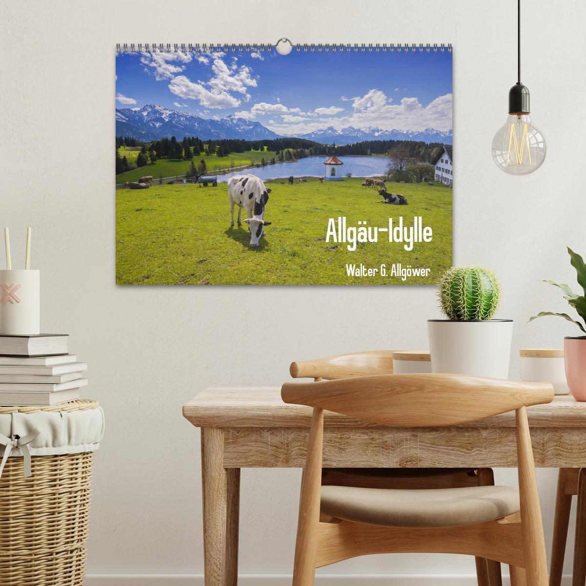 Bild: 9783435399352 | Allgäu-Idylle (Wandkalender 2025 DIN A3 quer), CALVENDO Monatskalender