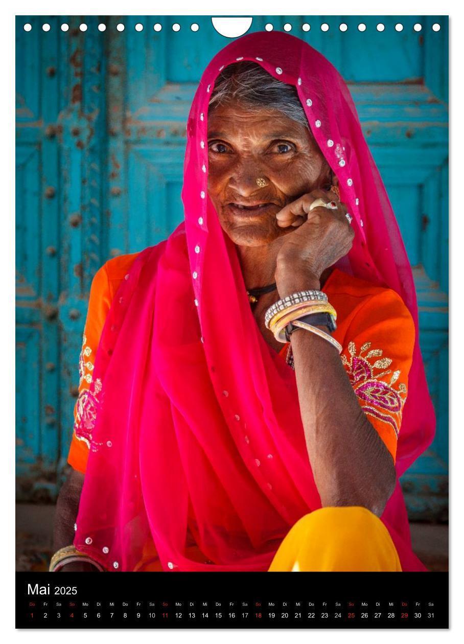 Bild: 9783457085264 | Portraits aus Indien (Wandkalender 2025 DIN A4 hoch), CALVENDO...