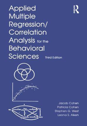 Cover: 9780805822236 | Applied Multiple Regression/Correlation Analysis for the Behavioral...