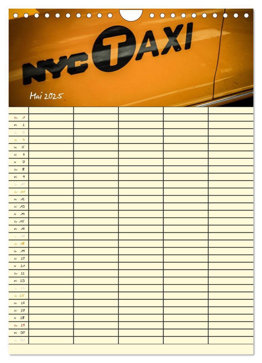 Bild: 9783457081969 | New York Familienplaner (Wandkalender 2025 DIN A4 hoch), CALVENDO...