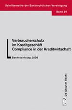 Cover: 9783899495287 | Verbraucherschutz im Kreditgeschäft - Compliance in der...