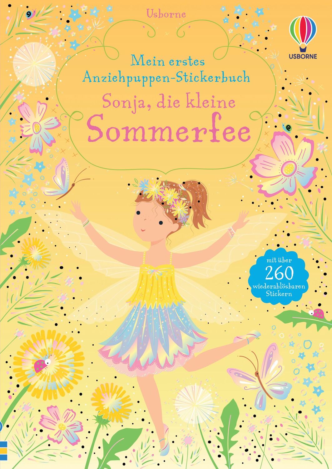 Cover: 9781789417944 | Mein erstes Anziehpuppen-Stickerbuch: Sonja, die kleine Sommerfee