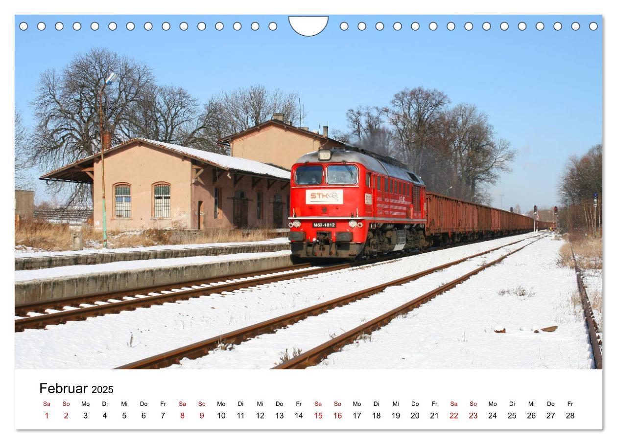 Bild: 9783435407941 | Unterwegs auf den Schienenwegen von Ostsachsen (Wandkalender 2025...