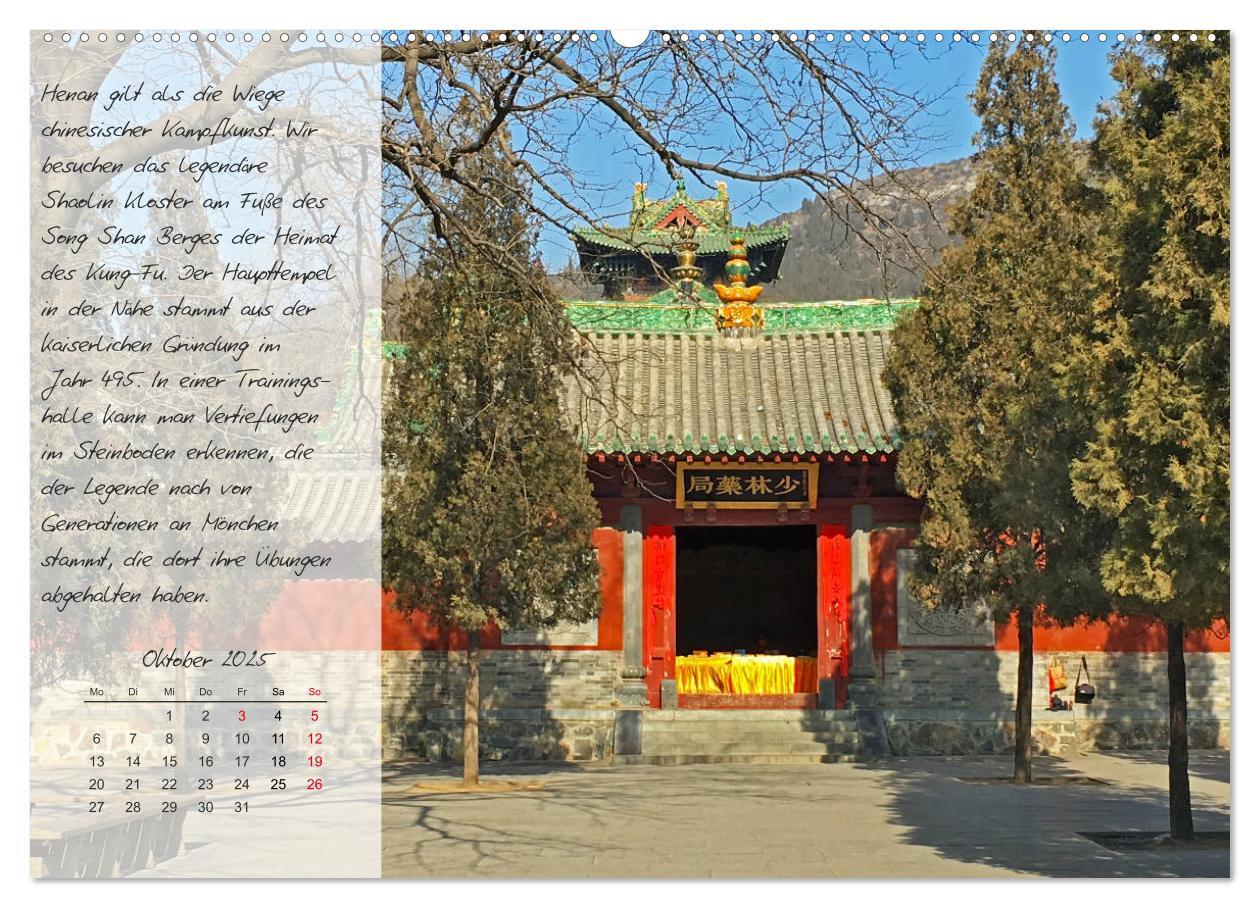 Bild: 9783435201013 | Geheimnisvolles China 2025 (hochwertiger Premium Wandkalender 2025...