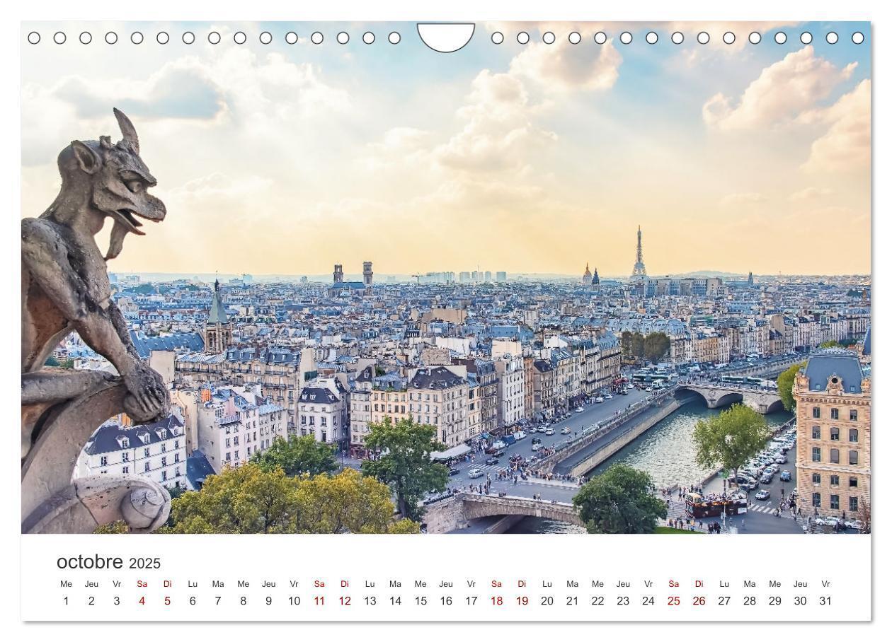 Bild: 9781325939336 | Visite de la France (Calendrier mural 2025 DIN A4 vertical),...