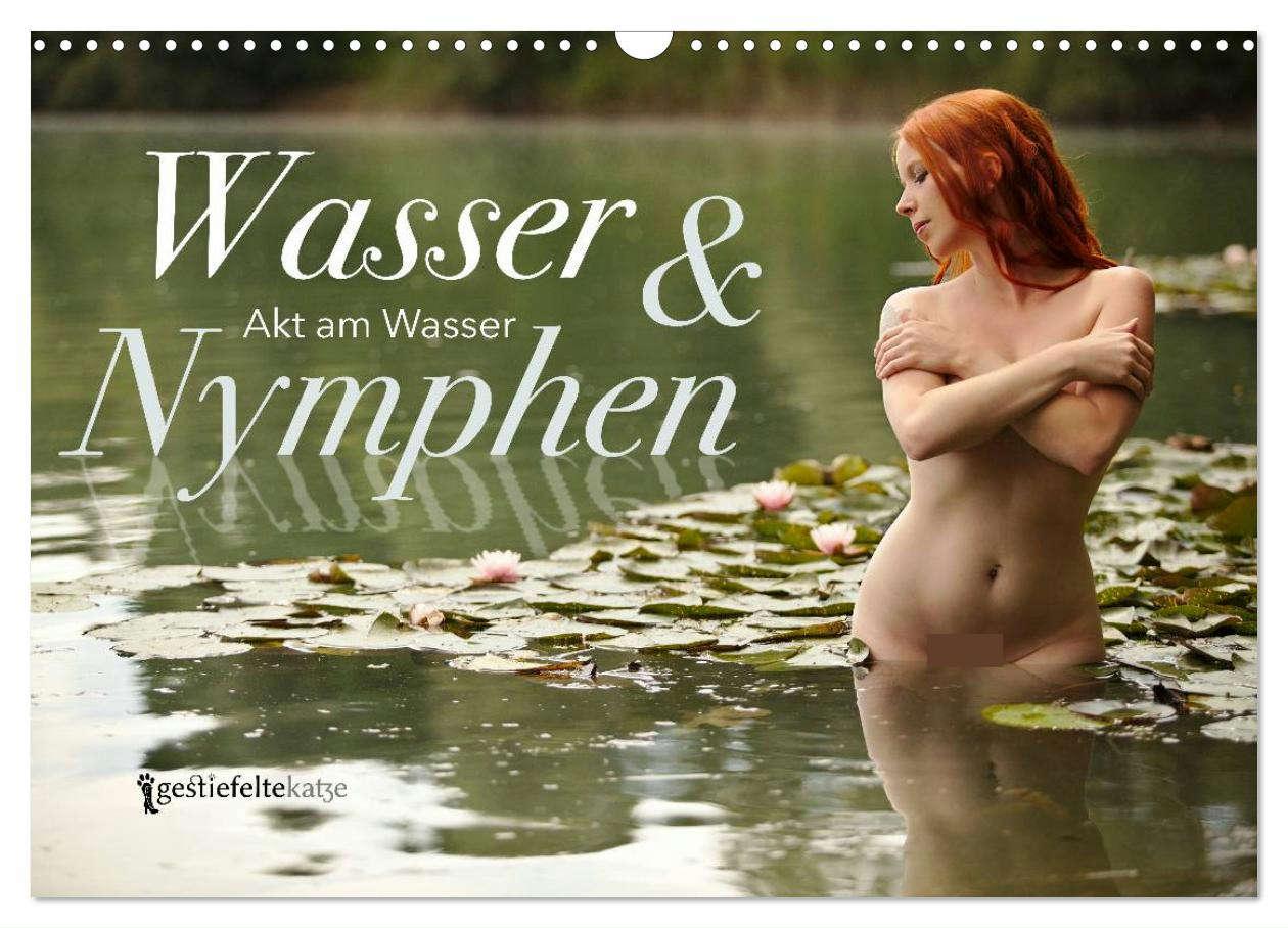 Cover: 9783435539970 | Wasser und Nymphen - Akt am Wasser (Wandkalender 2025 DIN A3 quer),...