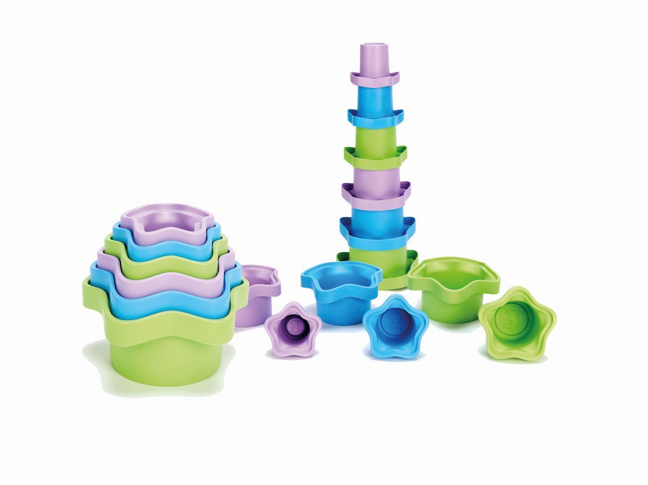 Bild: 793573685865 | GREENTOYS - Stapelspiel Becher 6 Teile | Stück | 2023 | GREENTOYS