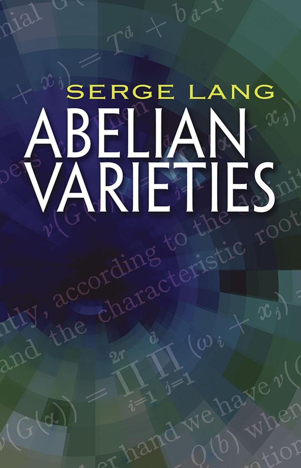 Cover: 9780486828053 | Abelian Varieties | Serge Lang | Taschenbuch | Kartoniert / Broschiert