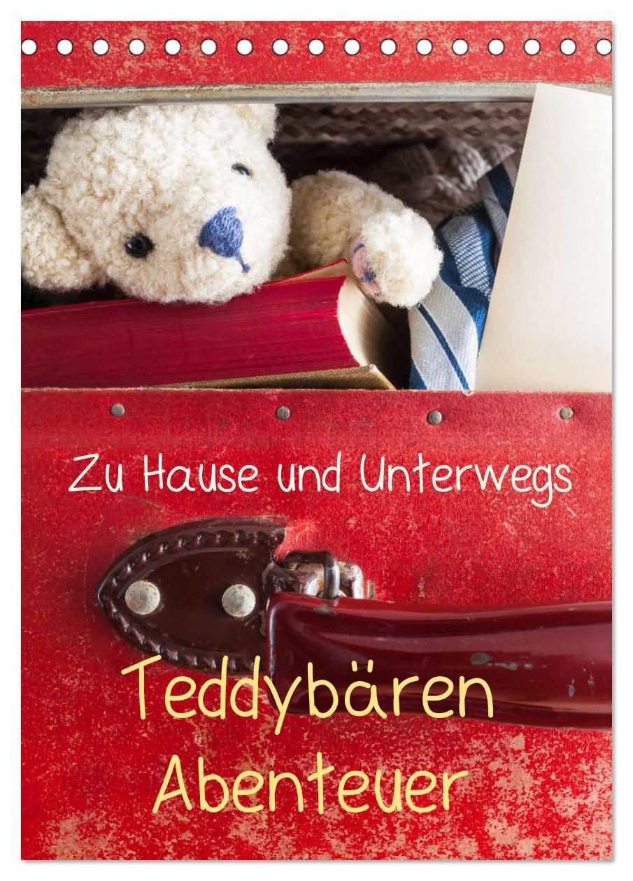 Cover: 9783435962846 | Teddybären Abenteuer - Zu Hause und Unterwegs (Tischkalender 2025...