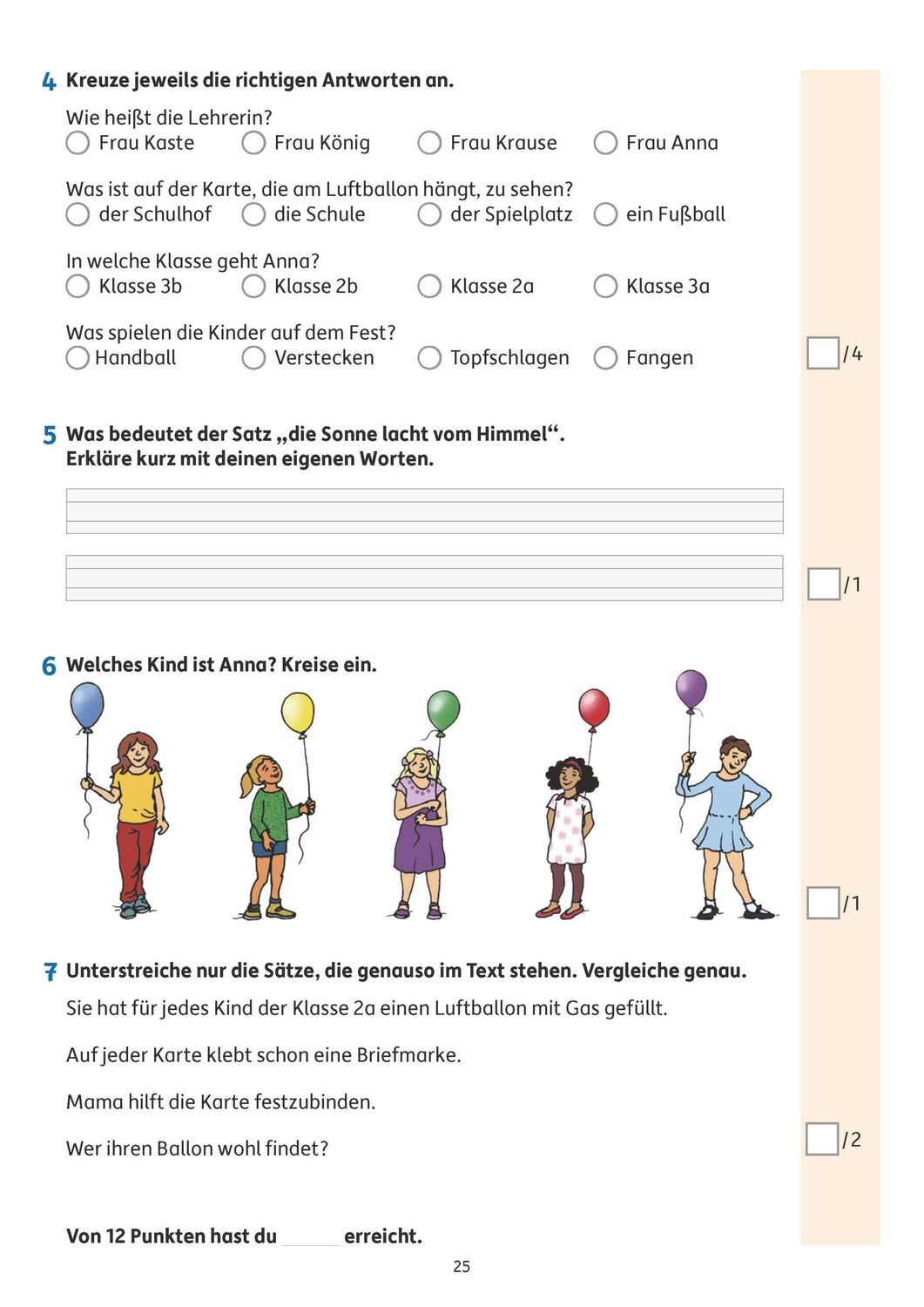 Bild: 9783881002820 | Tests in Deutsch - Lernzielkontrollen 2. Klasse | Ulrike Maier | 96 S.